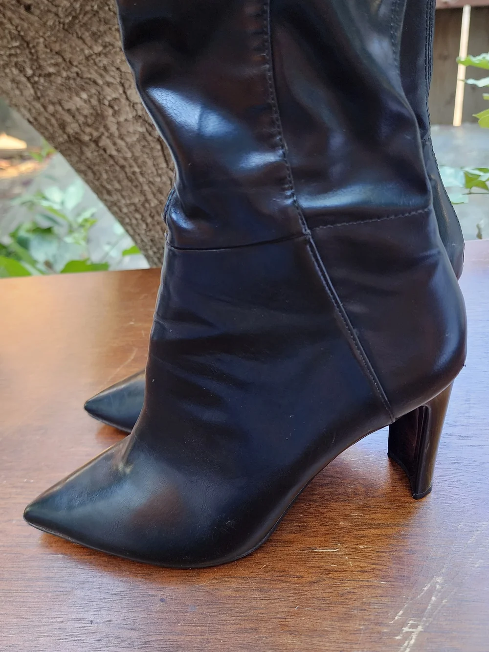 ALDO Thejan Black Over The Knee Thigh High Stiletto Boots [9]